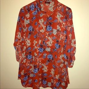 Women’s Flower Blouse